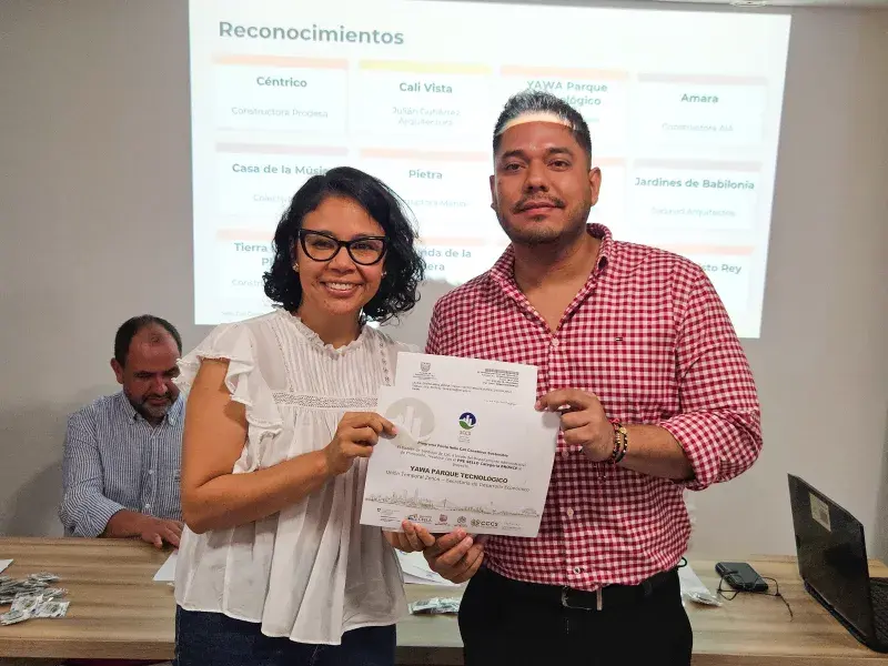 Reconocimiento Sello Cali Construye Sostenible